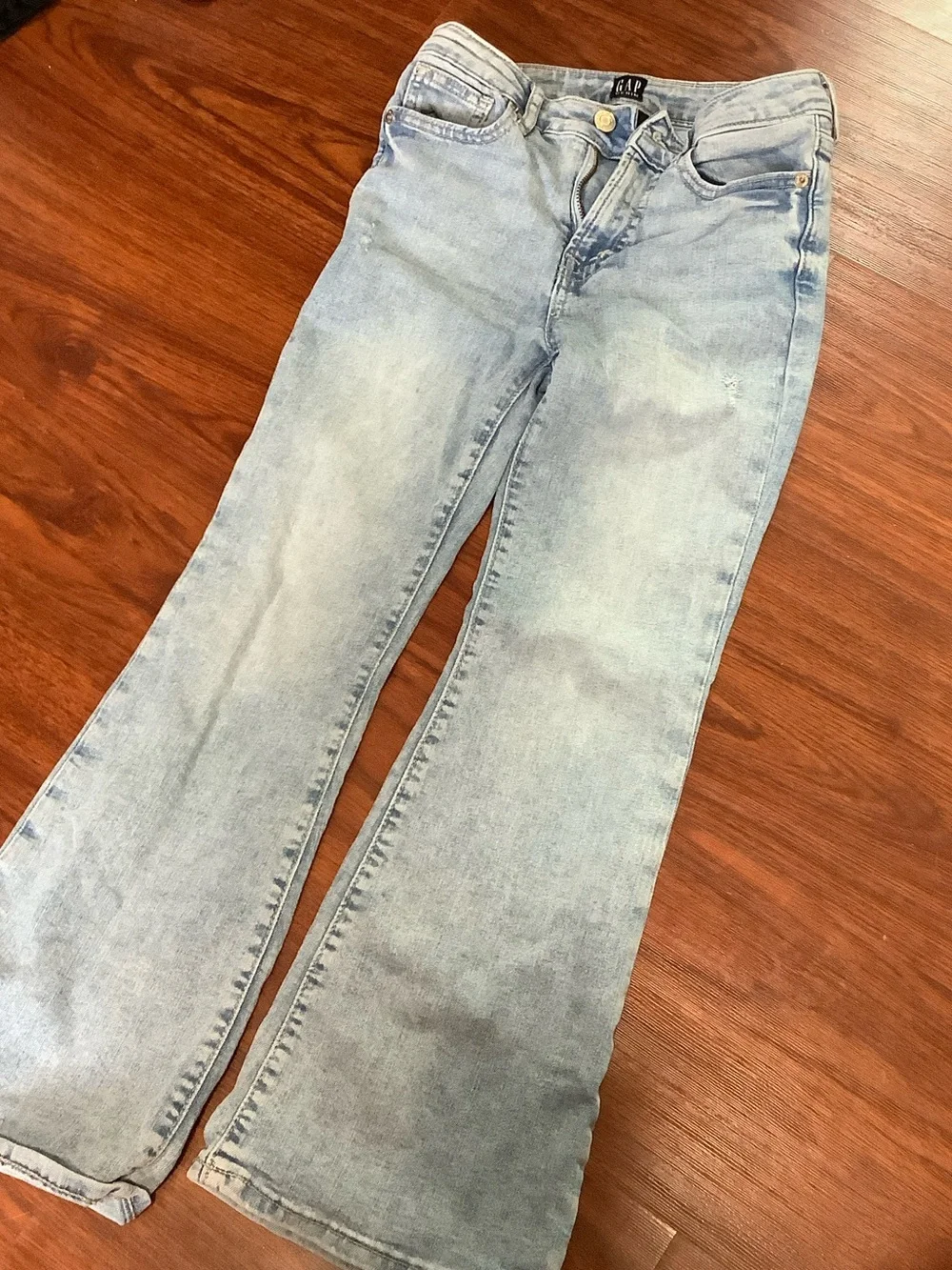 GAP Light Wash Kids Flared Jeans